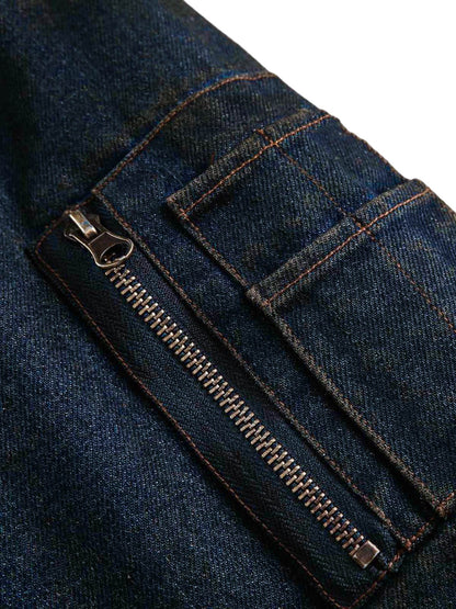 DAMNED CULT DENIM FUR JACKET - Damned Cult