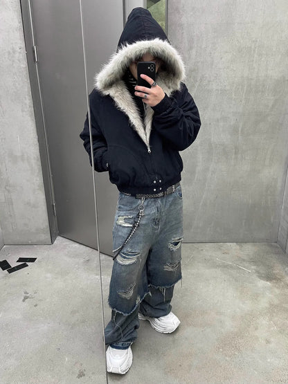 DAMNED CULT INSIDE FUR COOL JACKET - Damned Cult