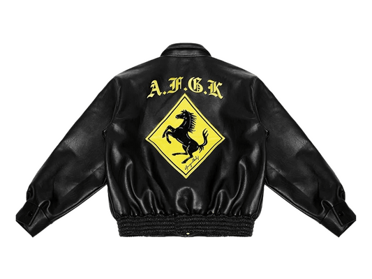 DAMNED CULT FERRARI LEATHER JACKET - Damned Cult