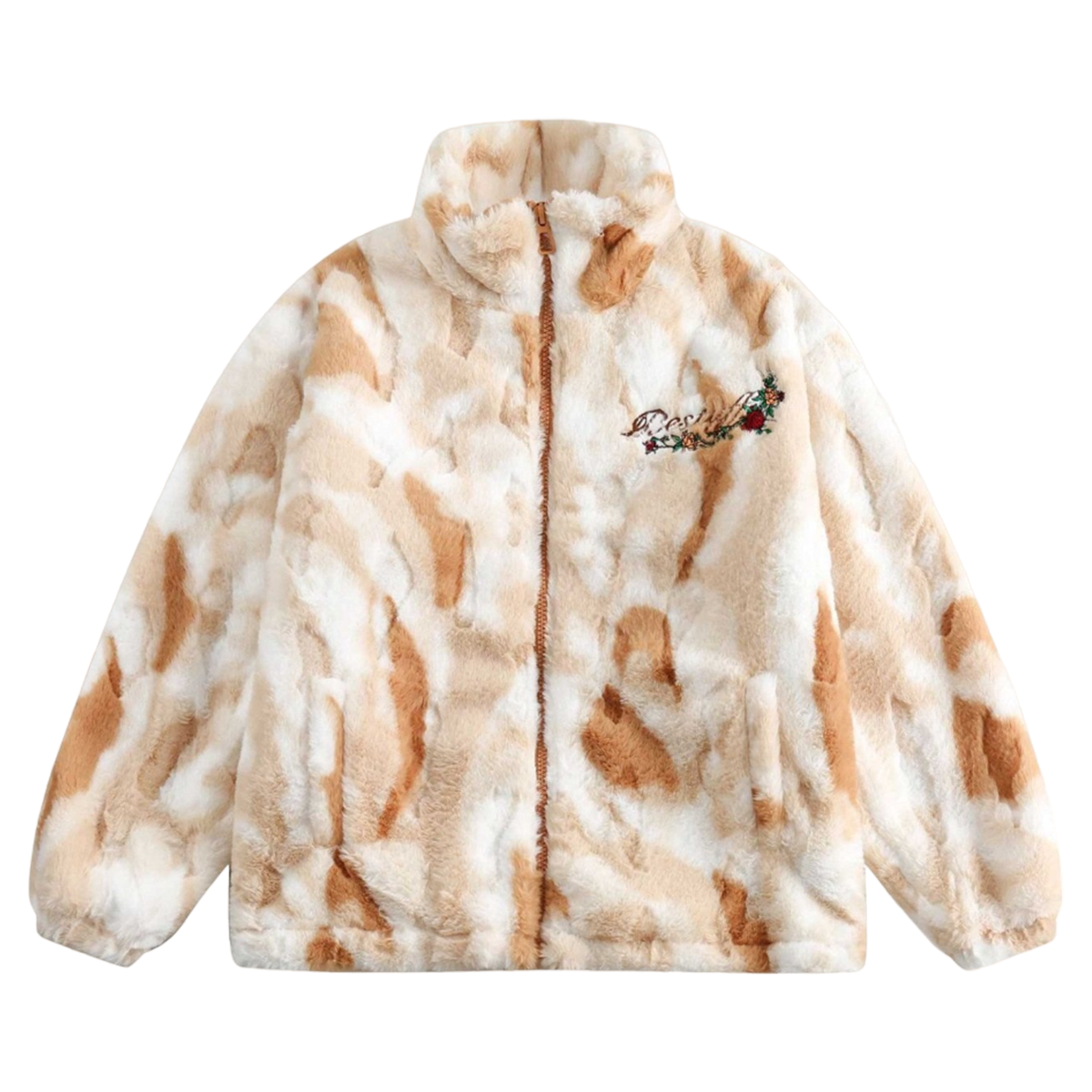 DAMNED CULT ORANGE SHERPA JACKET - Damned Cult