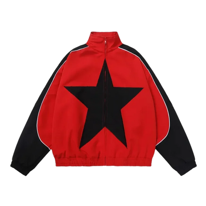 DAMNED CULT STRIPE STAR JACKET - Damned Cult