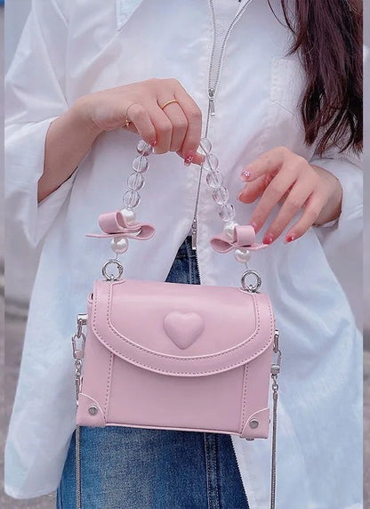 DAMNED CULT PINK RIBBON BAG - Damned Cult