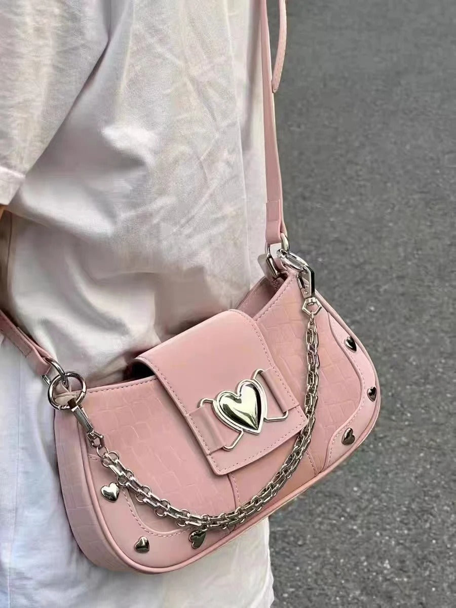 DAMNED CULT PINK LOVE BAG - Damned Cult
