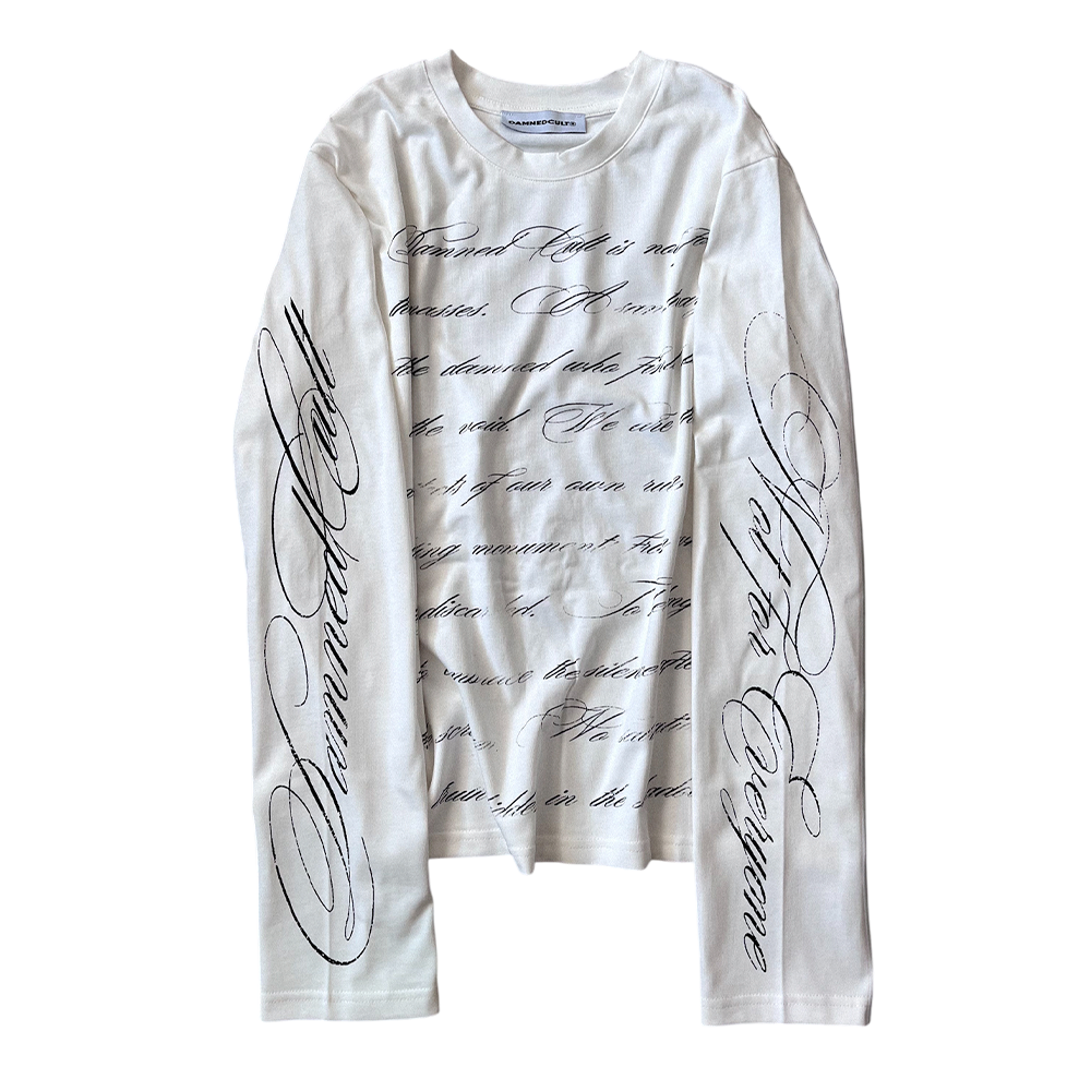 CURSED LETTERS LONGSLEEVE