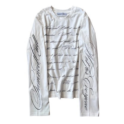 CURSED LETTERS LONGSLEEVE