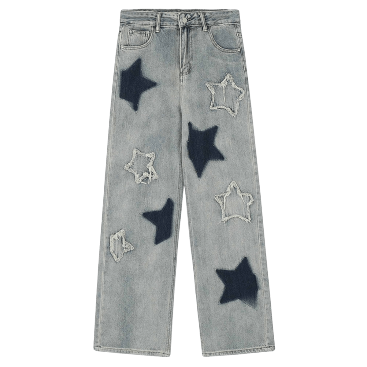 DAMNED CULT PENTAGRAM STAR JEANS