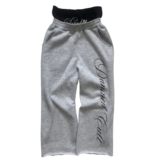 DAMNED CULT BADCULT DOUBLE WAIST SWEATPANTS