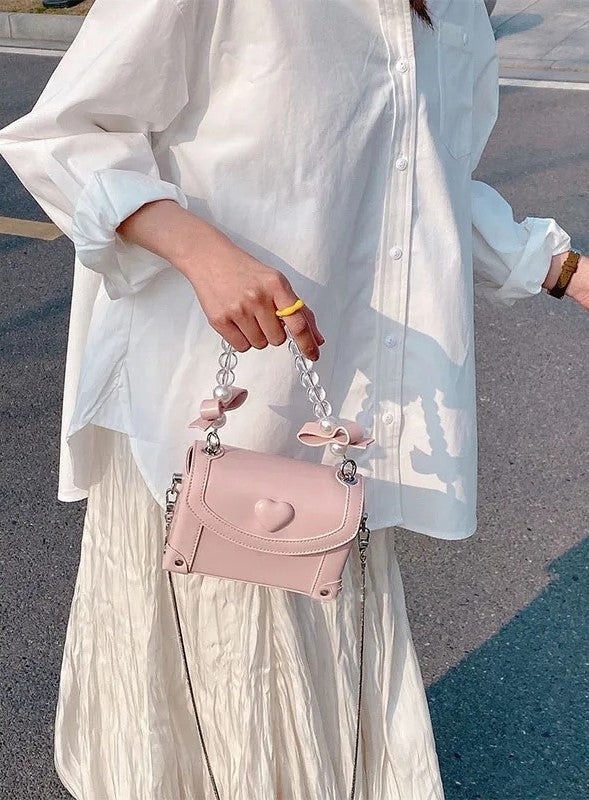DAMNED CULT PINK RIBBON BAG - Damned Cult