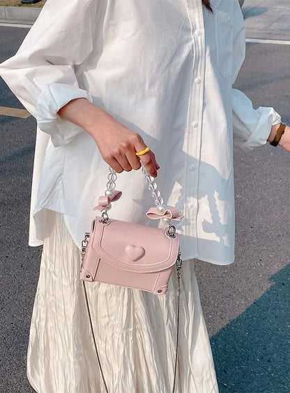 DAMNED CULT PINK RIBBON BAG - Damned Cult