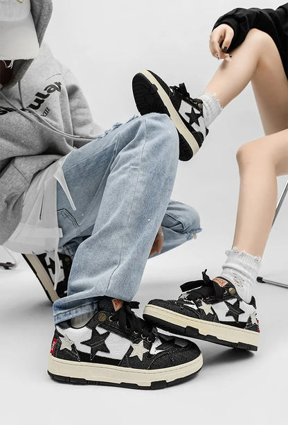 DAMNED CULT JEAN STAR SNEAKER - Damned Cult