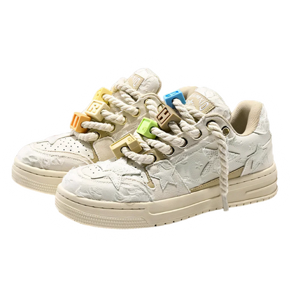 DAMNED CULT CUBE LETTER SNEAKER - Damned Cult