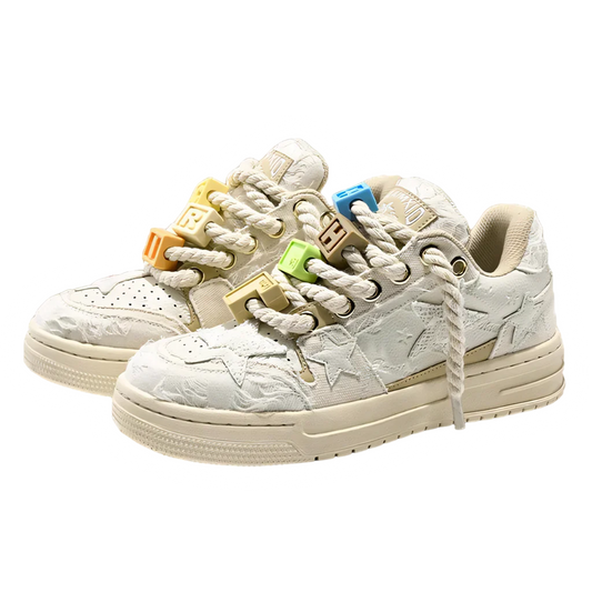 DAMNED CULT CUBE LETTER SNEAKER - Damned Cult