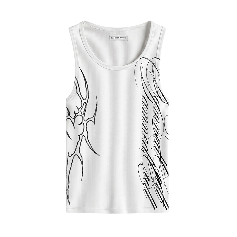 OSCURO TANK TOP WHITE