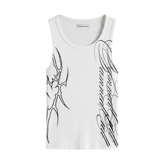 OSCURO TANK TOP WHITE