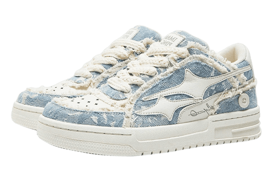 DAMNED CULT STAR PATCH SNEAKER - Damned Cult