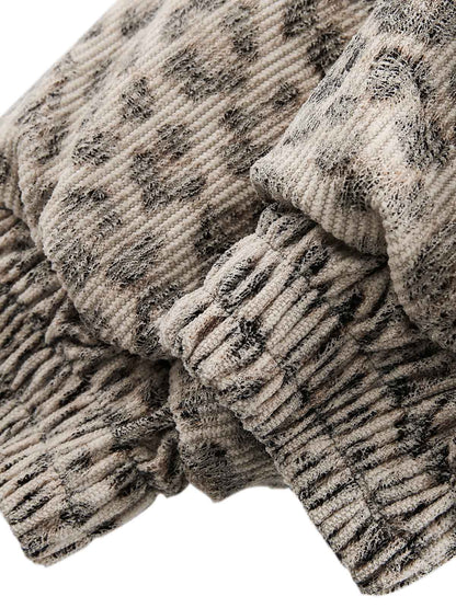 DAMNED CULT LEOPARD FUR JACKET - Damned Cult