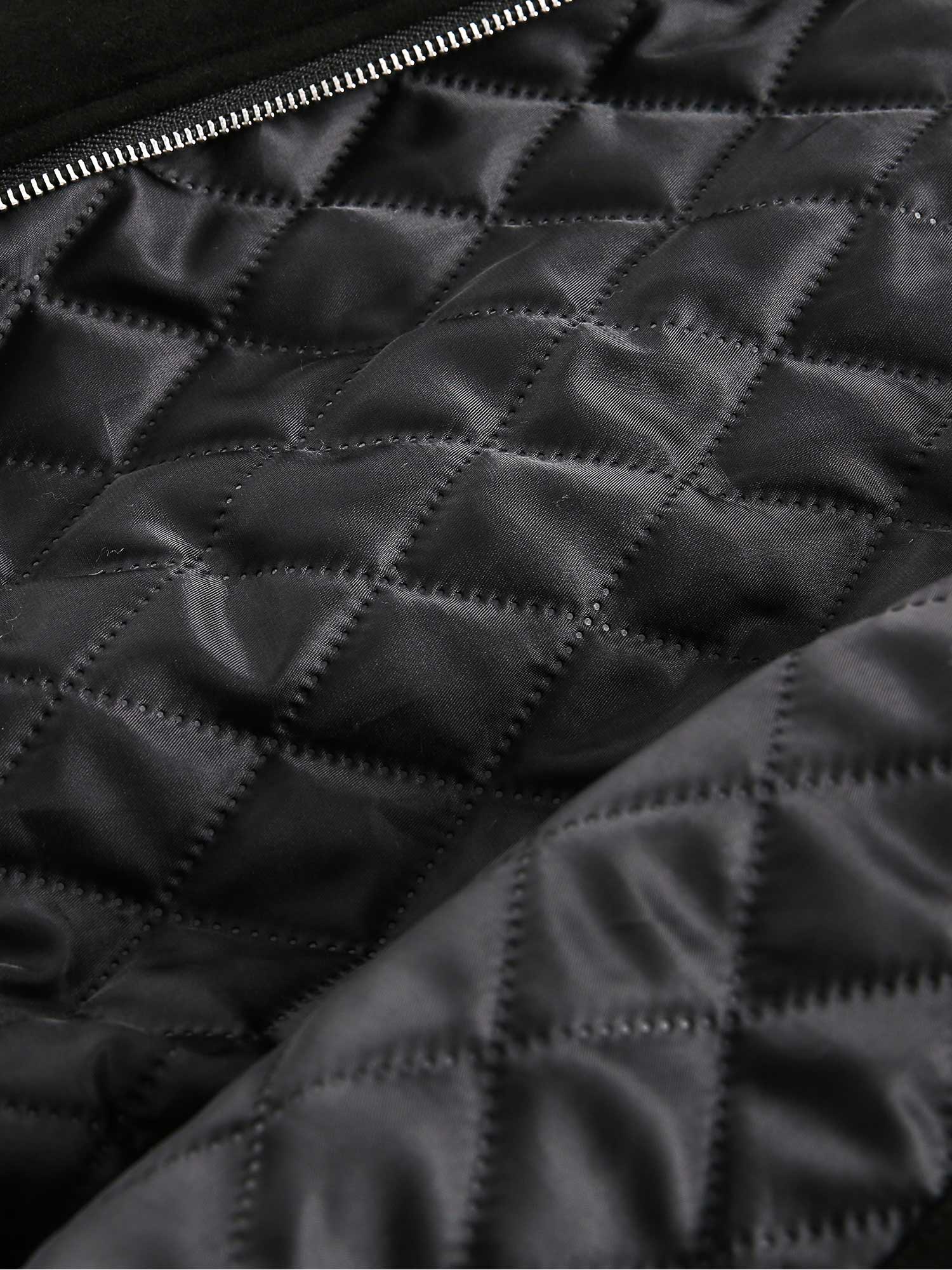 DAMNED CULT FUR QUILTED JACKET - Damned Cult