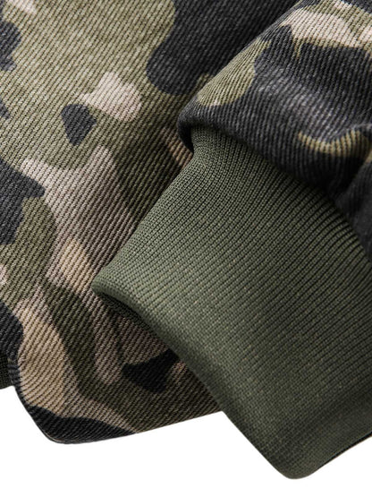 DAMNED CULT CAMOUFLAGE FUR HOODED JACKET - Damned Cult