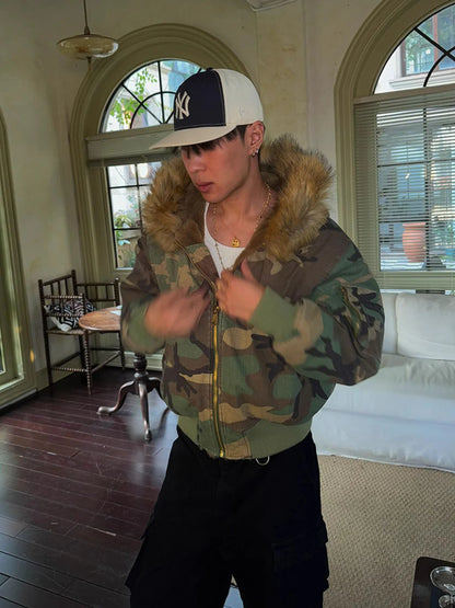 DAMNED CULT REVERSIBLE CAMOUFLAGE JACKET