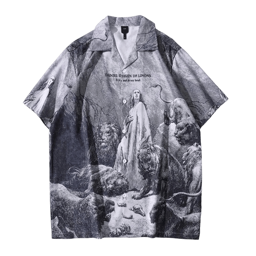 DAMNED CULT DARK LIONS SHIRT - Damned Cult