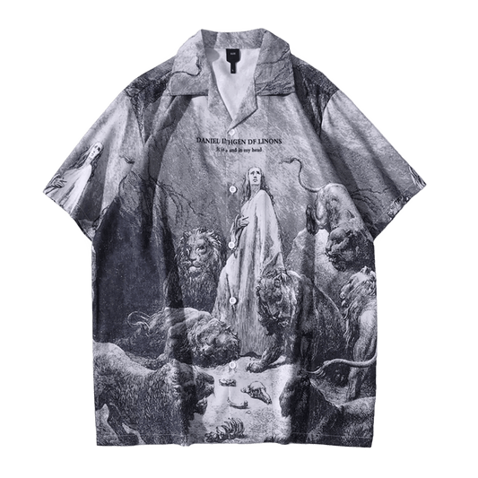 DAMNED CULT DARK LIONS SHIRT - Damned Cult
