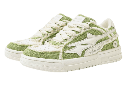 DAMNED CULT STAR PATCH SNEAKER - Damned Cult