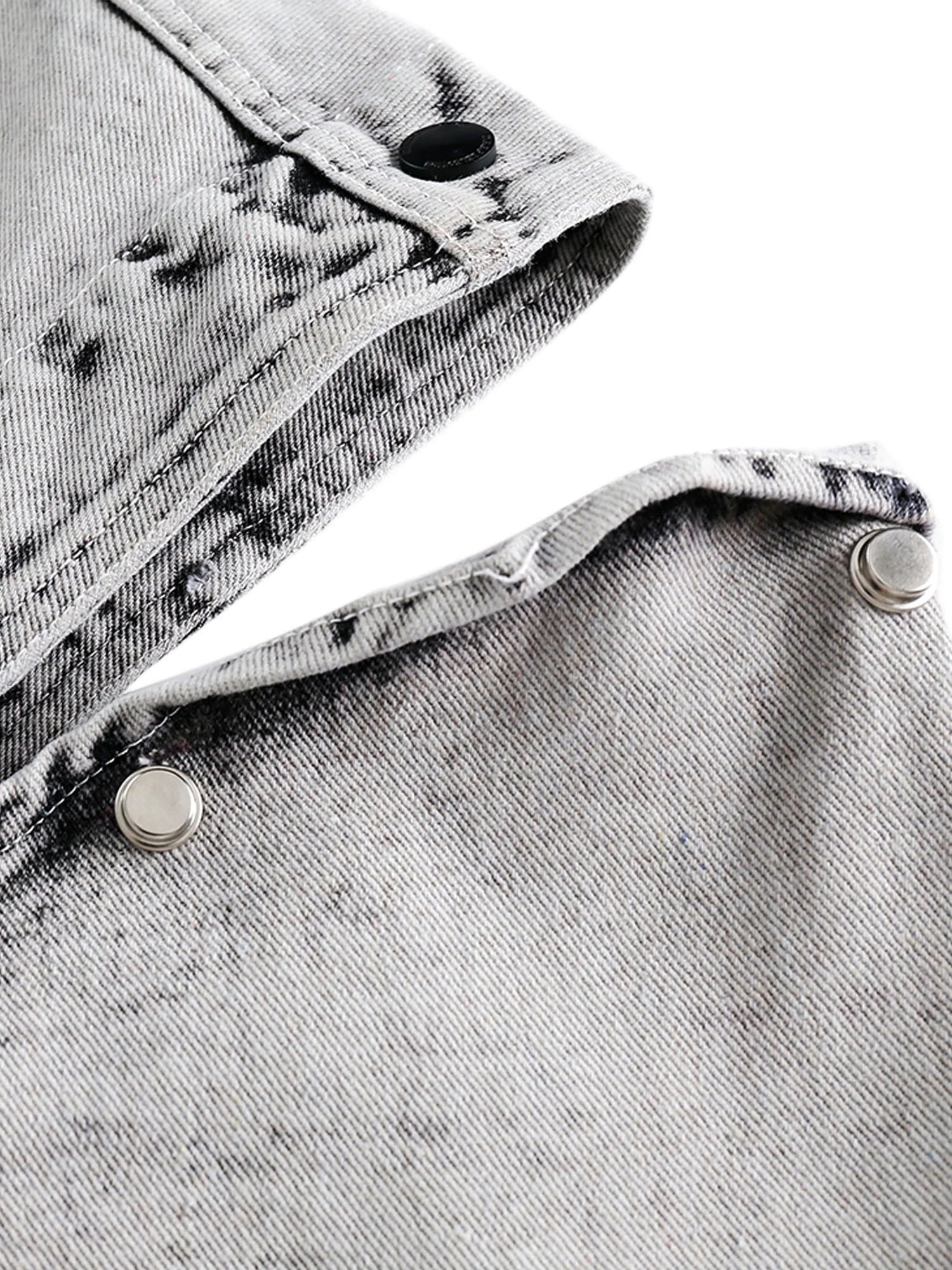 DAMNED CULT DENIM DISTRESSED JACKET - Damned Cult