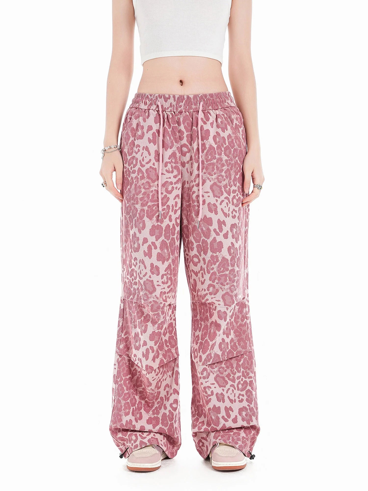 DAMNED CULT PINK LEOPARD PANT - Damned Cult