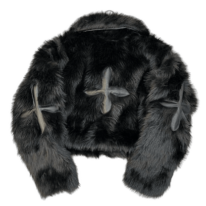 DAMNED CULT LONG FUR COAT - Damned Cult