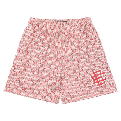 DAMNED CULT & EE MONOGRAM SHORTS - Damned Cult