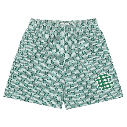 DAMNED CULT & EE MONOGRAM SHORTS - Damned Cult