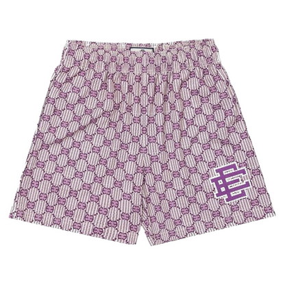DAMNED CULT & EE MONOGRAM SHORTS - Damned Cult