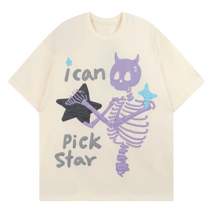 DAMNED CULT PICK STAR TEE - Damned Cult