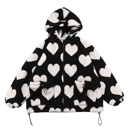 DAMNED CULT LOVE SHERPA JACKET - Damned Cult