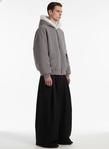 DAMNED CULT REVERSIBLE FUR JACKET