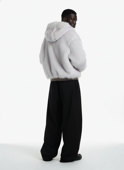 DAMNED CULT REVERSIBLE FUR JACKET